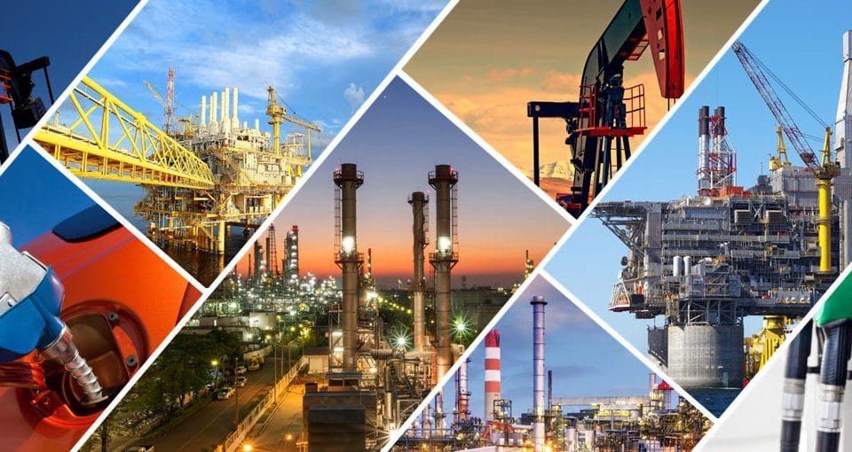 Technology background - Server room with fiber optic cables